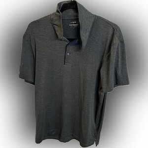 J Crew performance polo size L in gray.